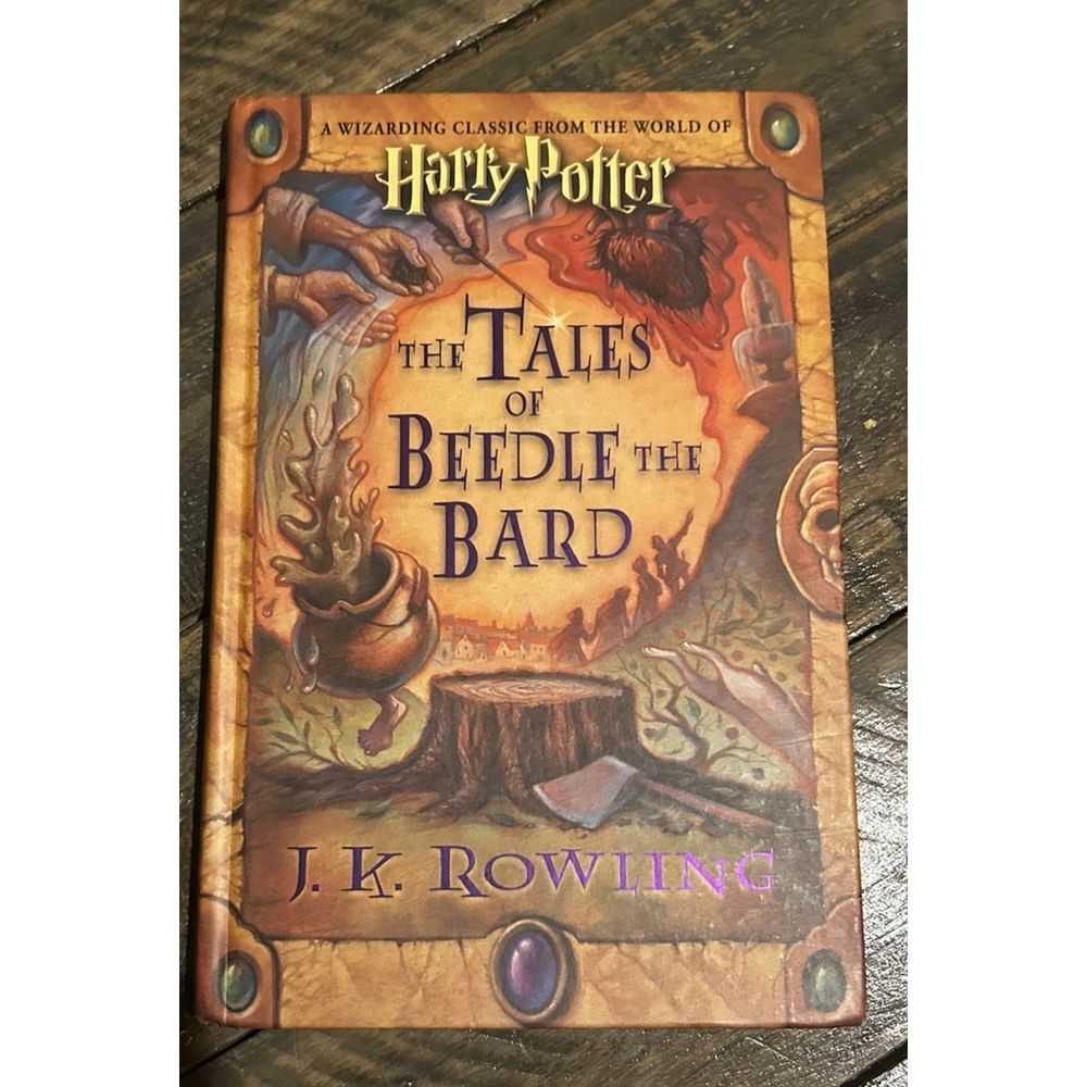 Harry Potter Tales Beedle Bard Hardcover First Edition Auto‎ Signed